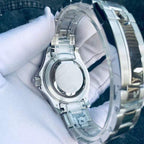 Men’s Stainless Steel Automatic Mechanical Watch – 3-Color Dial Collection, Classic Luxury Sport Style