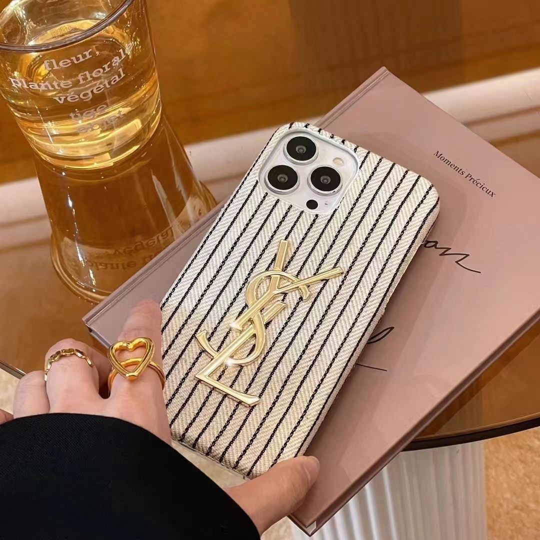 Étui en cuir imprimé crocodile