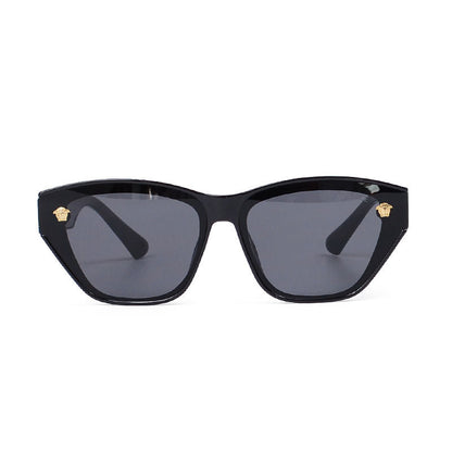 Lunettes de soleil d'extérieur avec monture gravée, lettre tendance