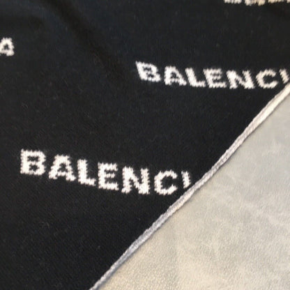 Écharpe en cachemire à lettres tricot double