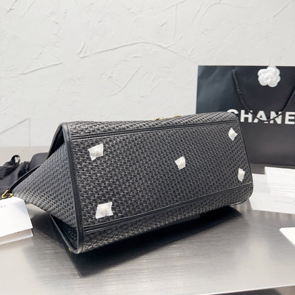 Sac de courses en paille tendance