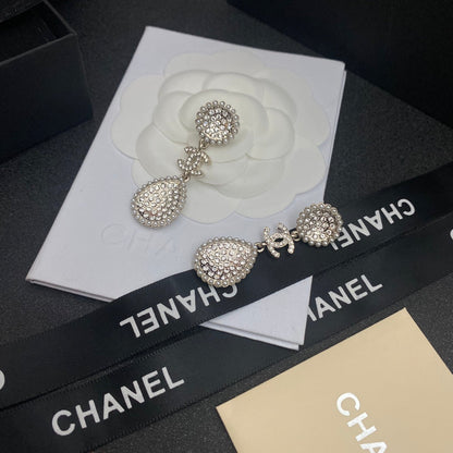 Pendiente elegante de cristal