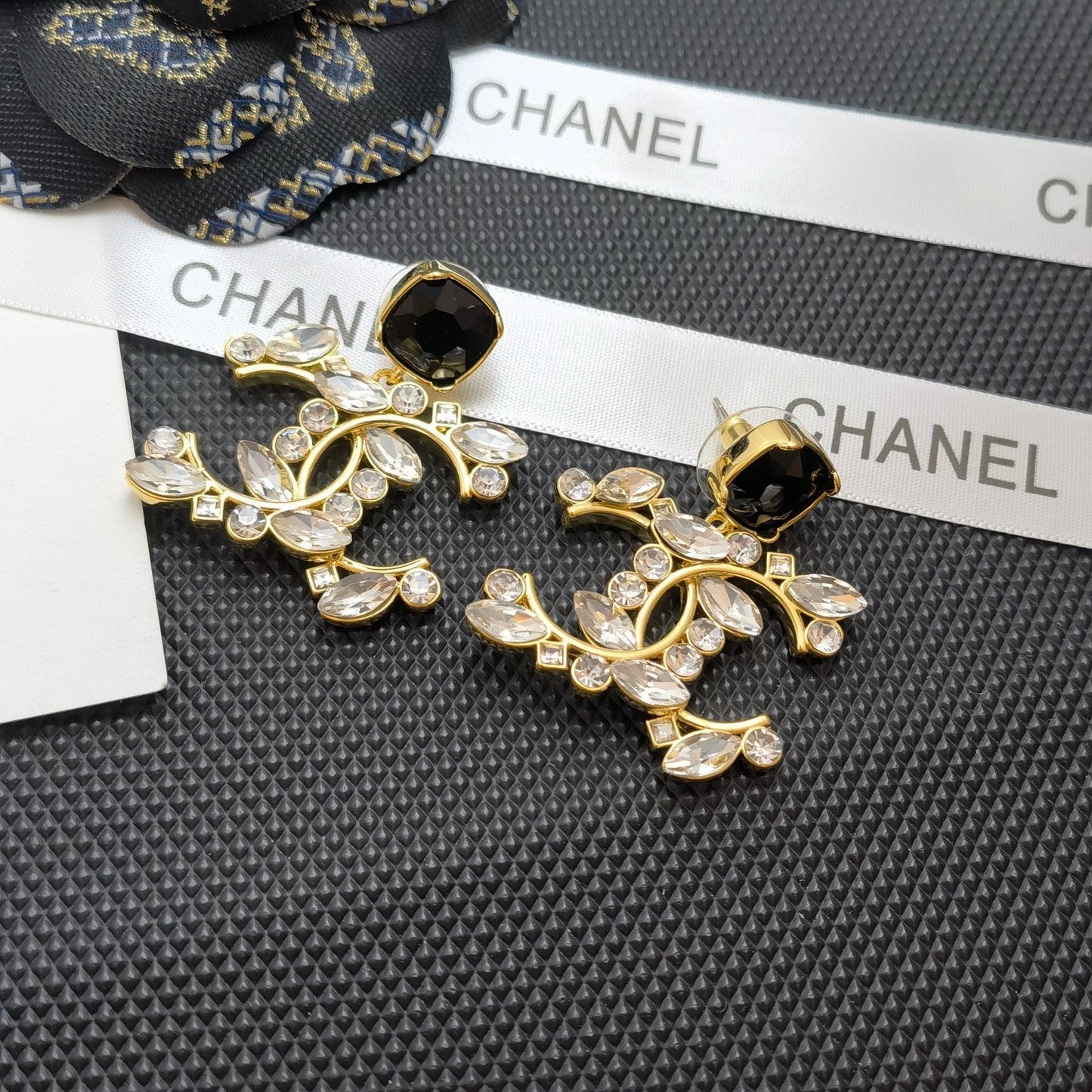 Boucles d'oreilles Diamant Goutte d'eau