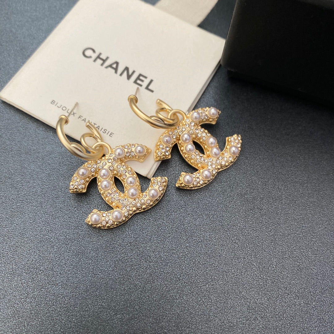 Boucles d'oreilles mode perles