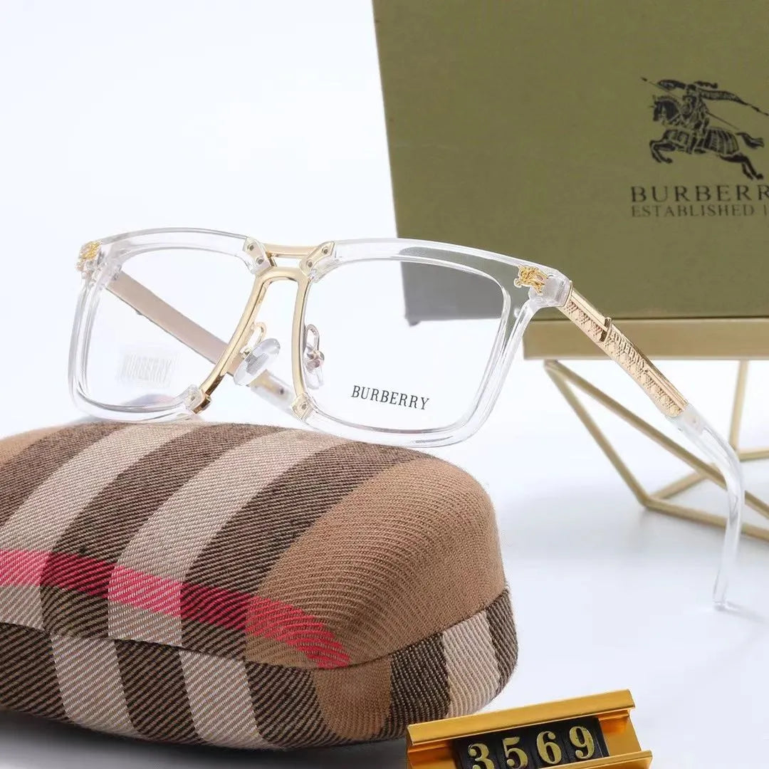 Gafas casuales de metal de moda para mujer
