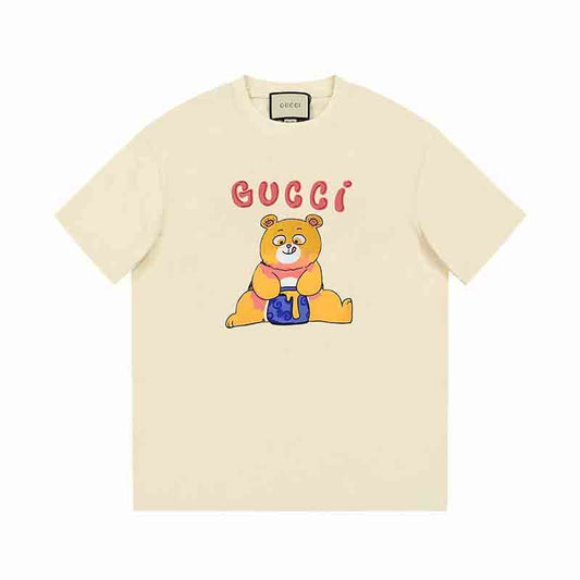 Camiseta con estampado de oso