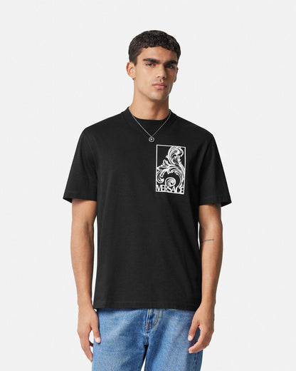 T-shirt imprimé par pulvérisation