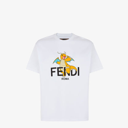 T-shirt à imprimé dinosaure de dessin animé