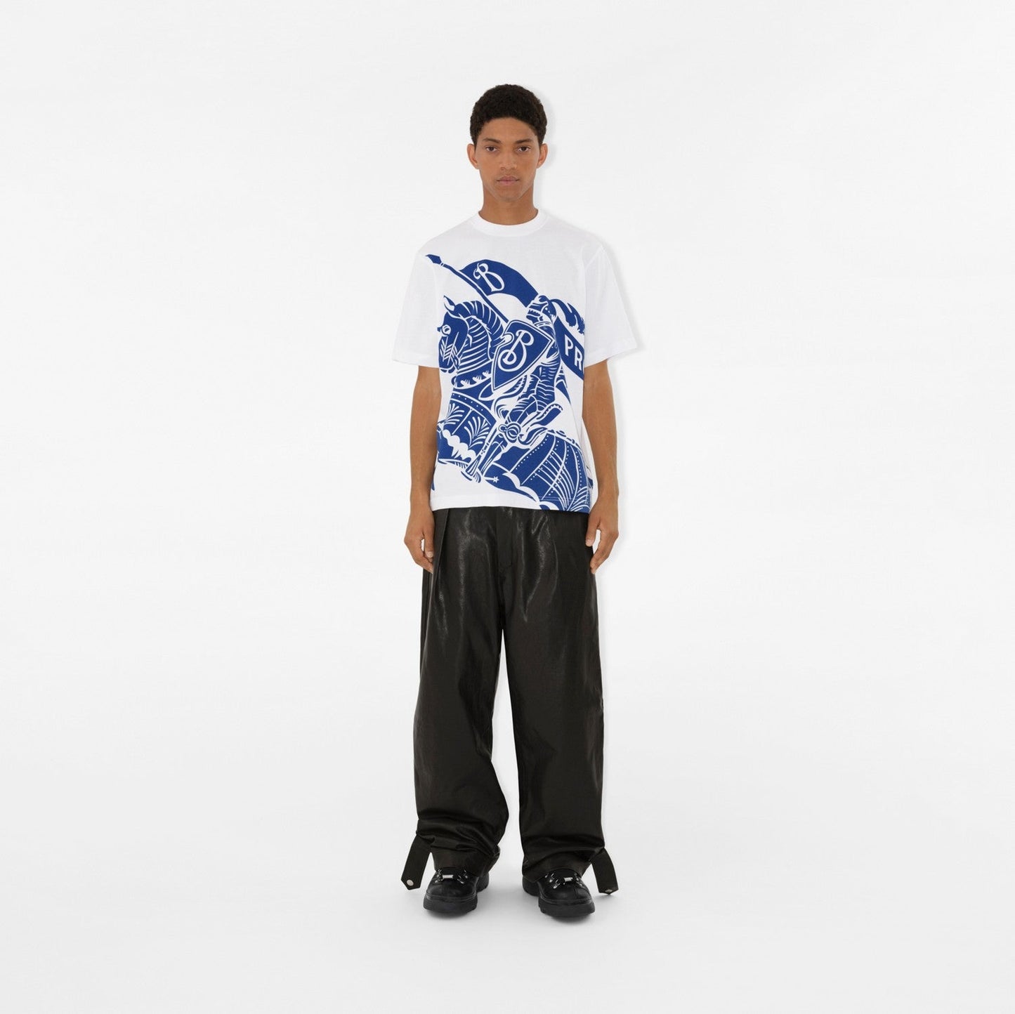 T-shirt imprimé Chevalier Bleu