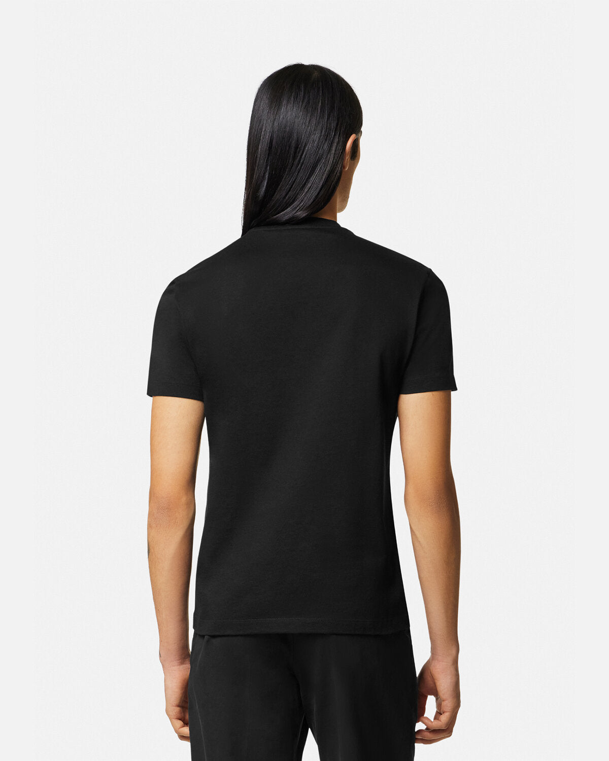 T-shirt classique à imprimé doré