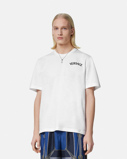 T-shirt classique à imprimé lettre