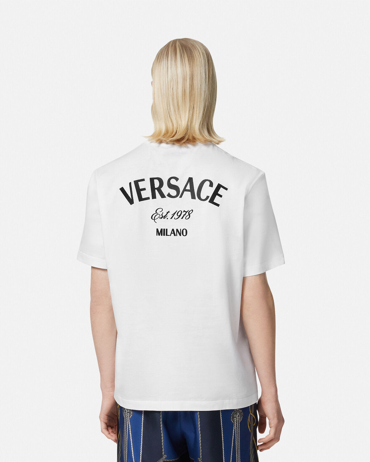 T-shirt classique à imprimé lettre