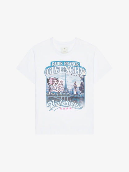 T-shirt imprimé tour