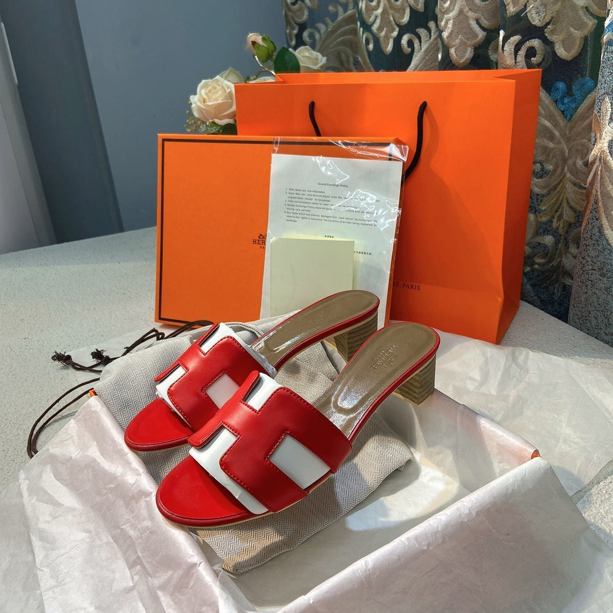 Classic H Heel Sandals
