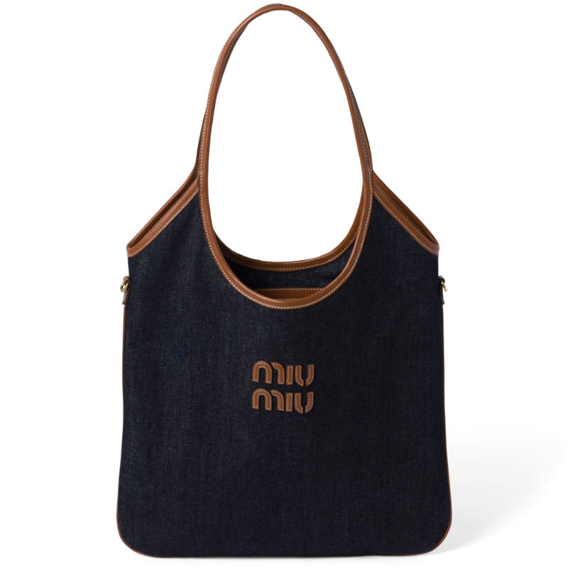 Sac fourre-tout rétro en toile de jean