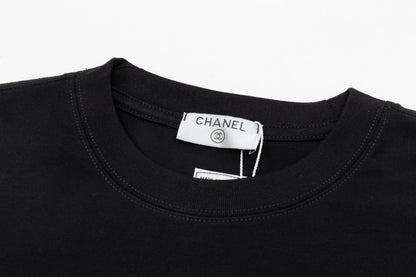 T-shirt à manches courtes en coton, nouvelle collection printemps-été 2025