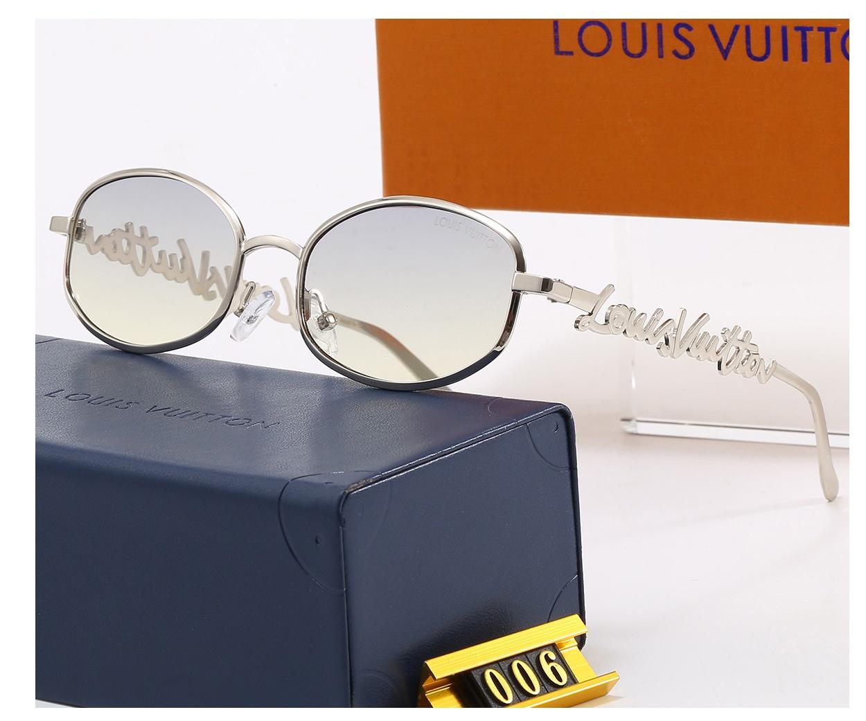 Vintage Oval Metal Frame Sunglasses, Retro UV400 Polarized Fashion Shades for Women 006