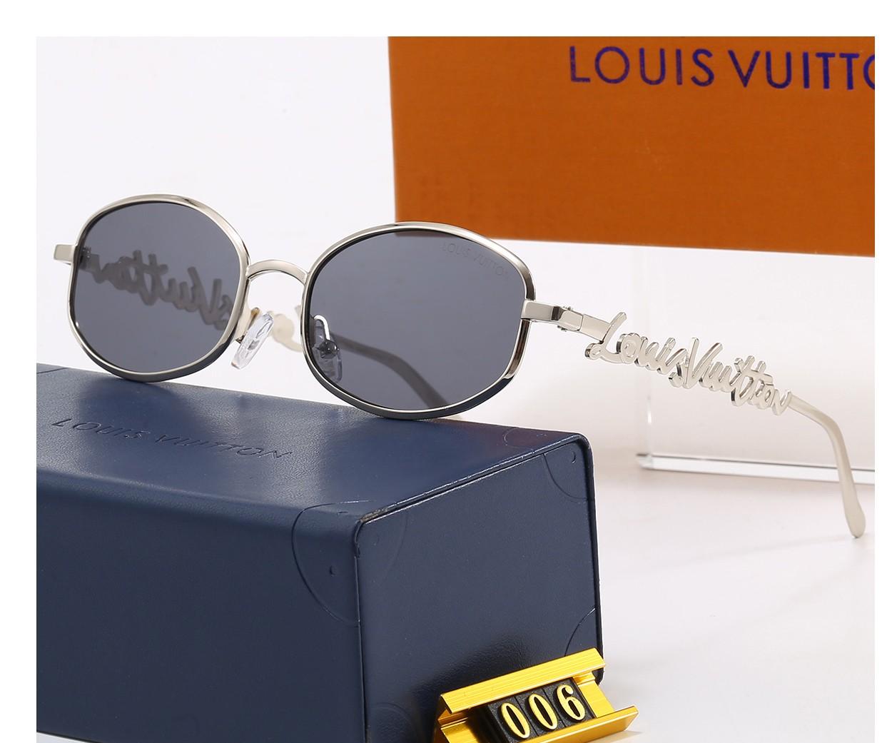 Vintage Oval Metal Frame Sunglasses, Retro UV400 Polarized Fashion Shades for Women 006