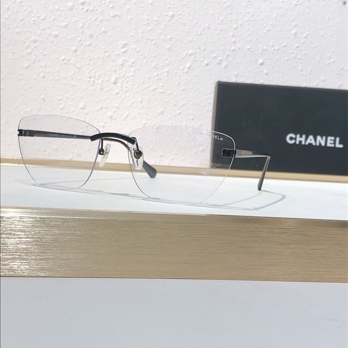 9 Color Rimless Cat-Eye Sunglasses 4286T