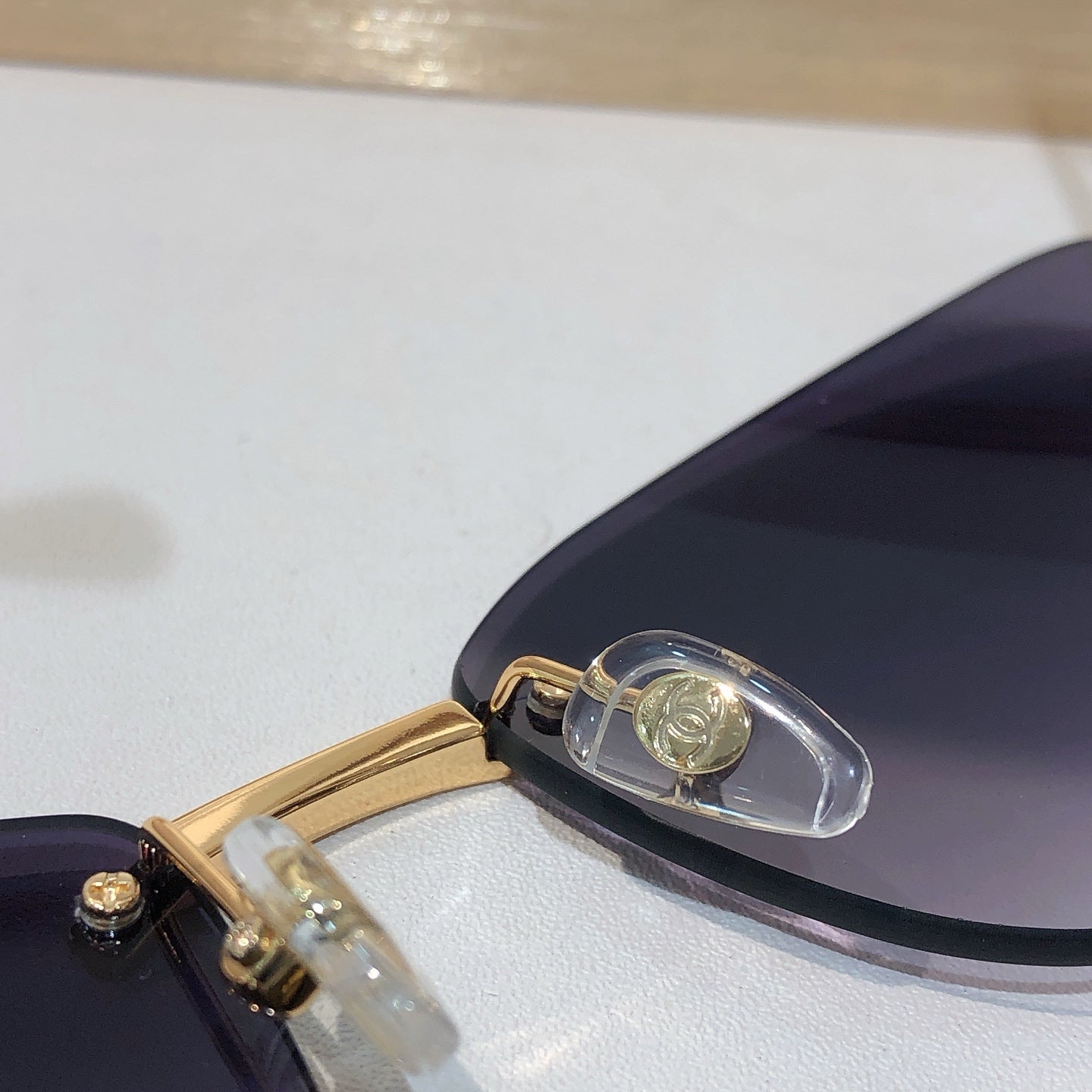 9 Color Rimless Cat-Eye Sunglasses 4286T