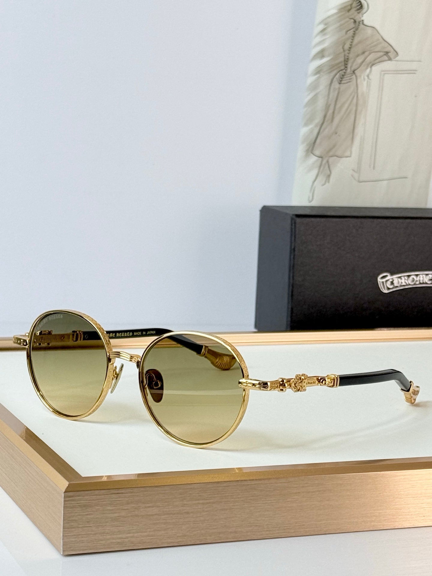 6 Color Round Metal Sunglasses