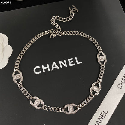 Collier Zircon Double C