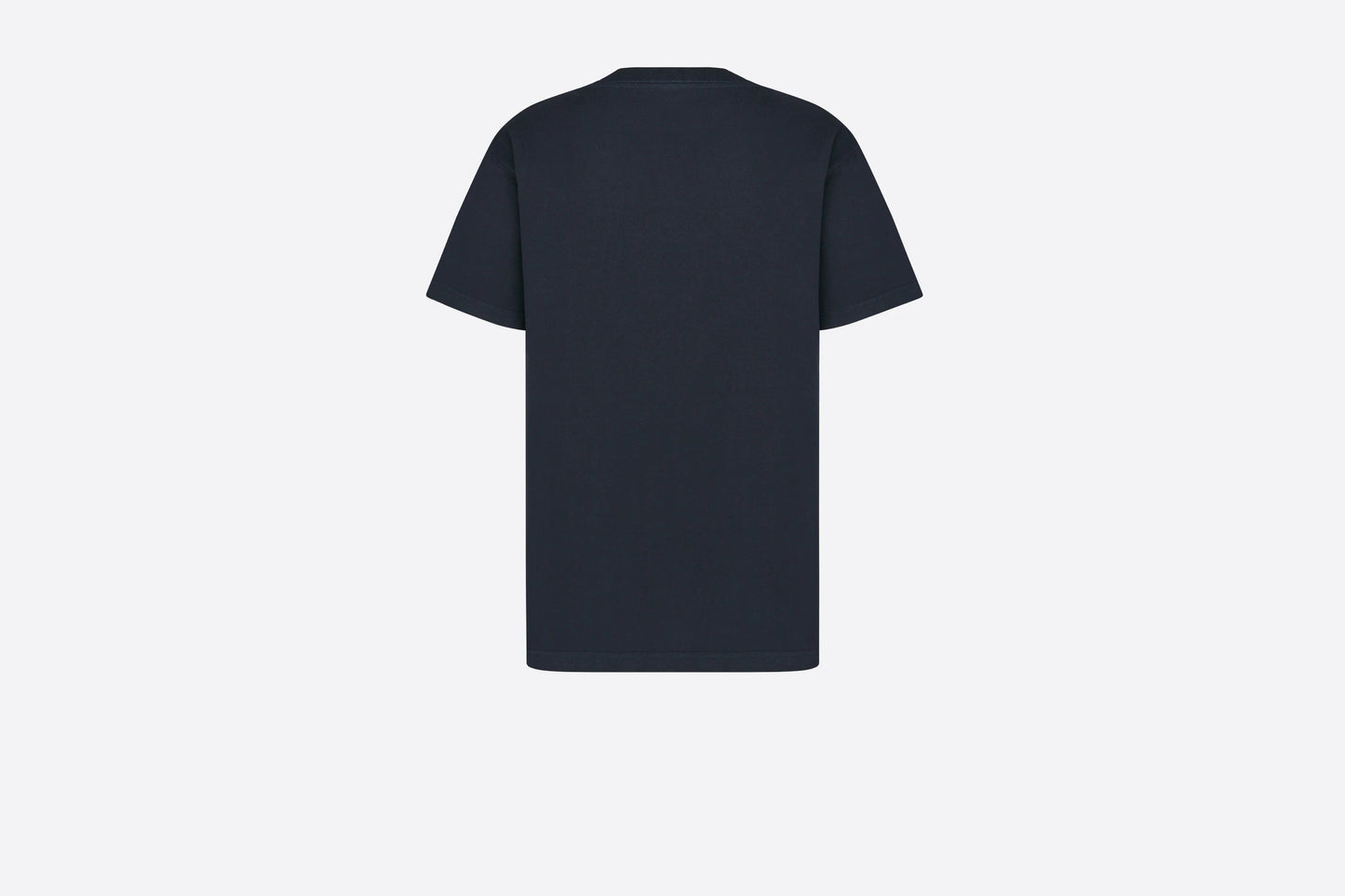 T-shirt ras du cou imprimé rectangulaire de la marque