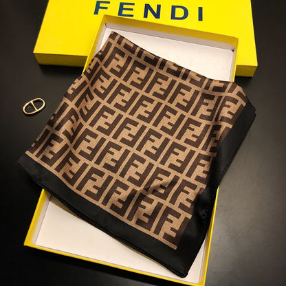 F Foulard Carré Élégant