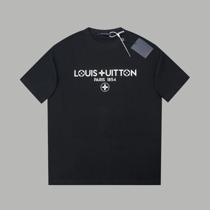 T-shirt à impression lettre simple