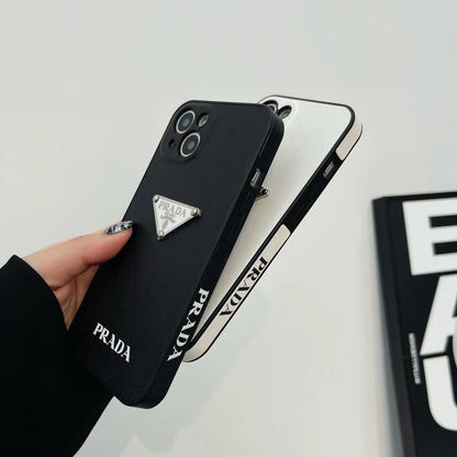 Coque souple classique en caoutchouc avec monogramme