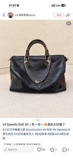 Speedy 30-Inspired Casual Handbag