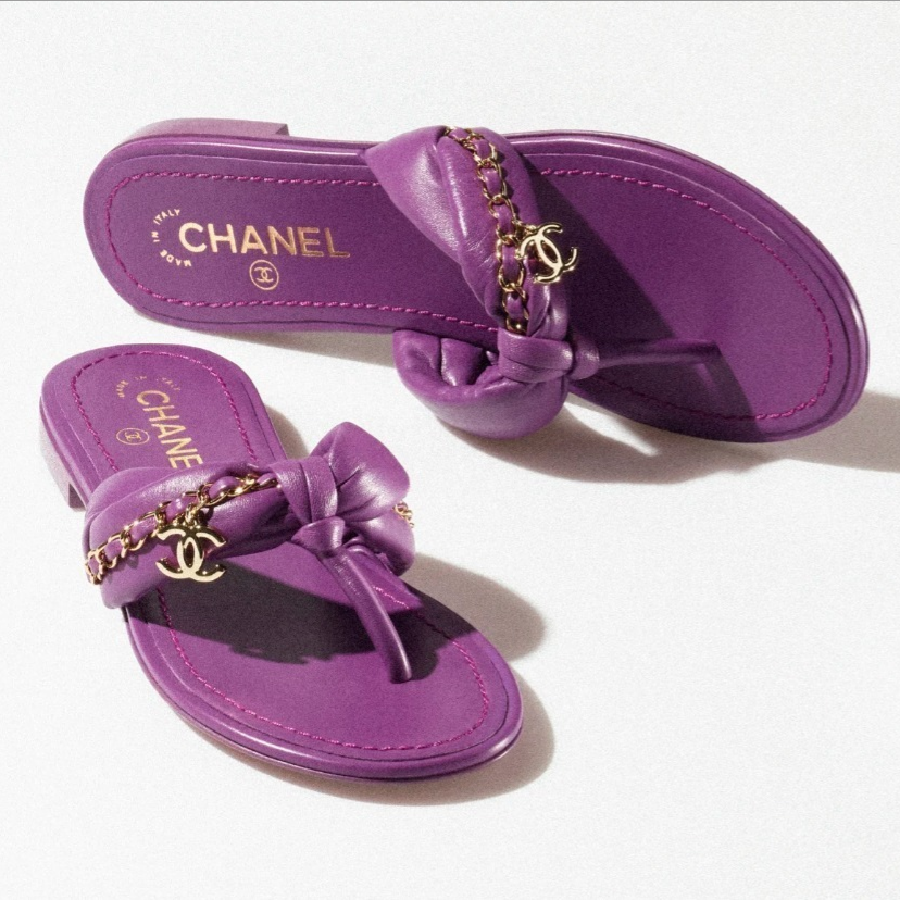 Sandalias con cadena tipo chancla