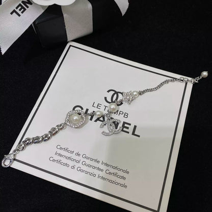 Pulsera Camelia Perla Zircón Brillante