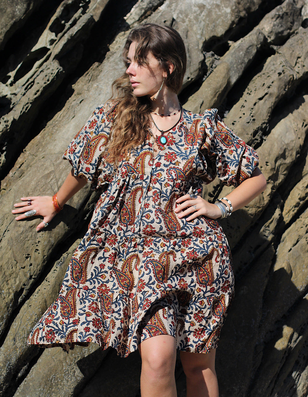 Robe courte Neera Rani