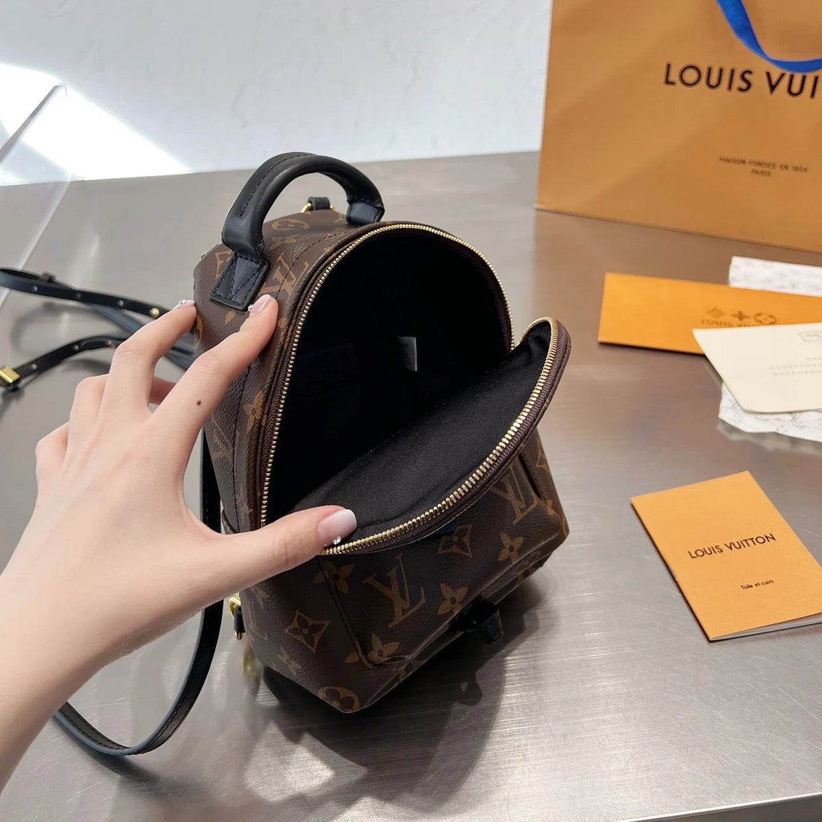 Mini Printed Backpack
