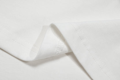 T-shirt en coton extensible avec imprimé graphique (préféré pour l'été)