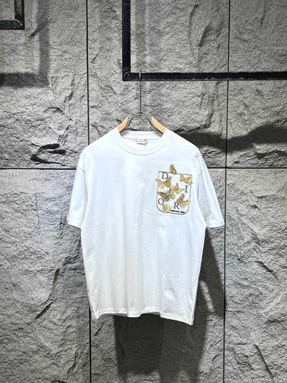 T-shirt ample brodé