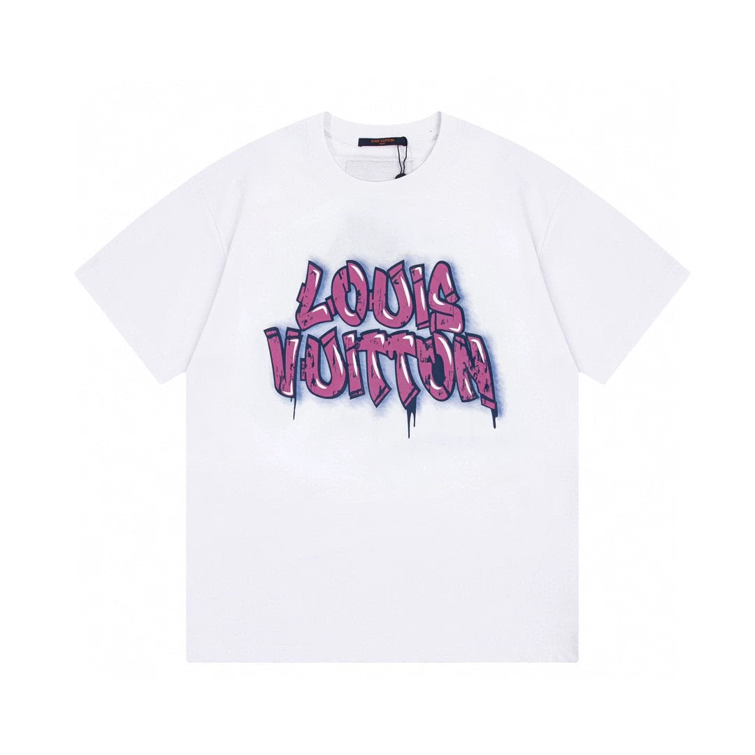 t-shirt à imprimé graffiti