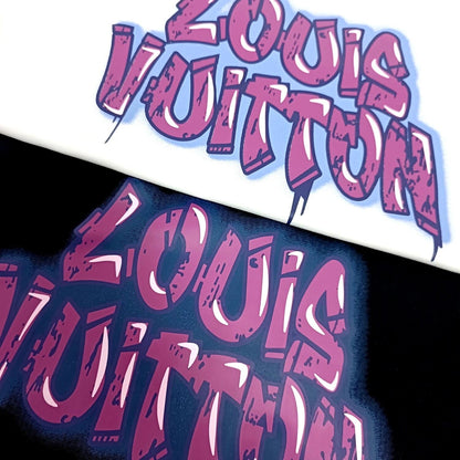 t-shirt à imprimé graffiti