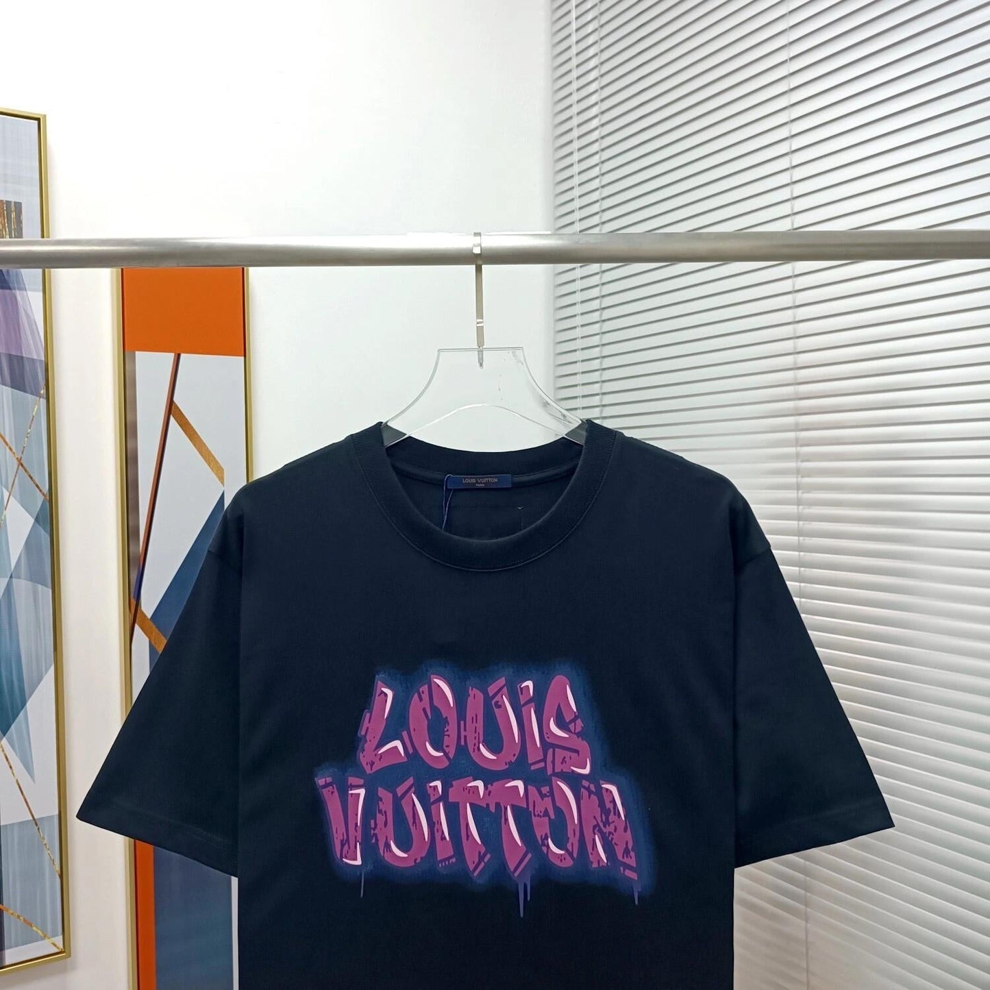 t-shirt à imprimé graffiti