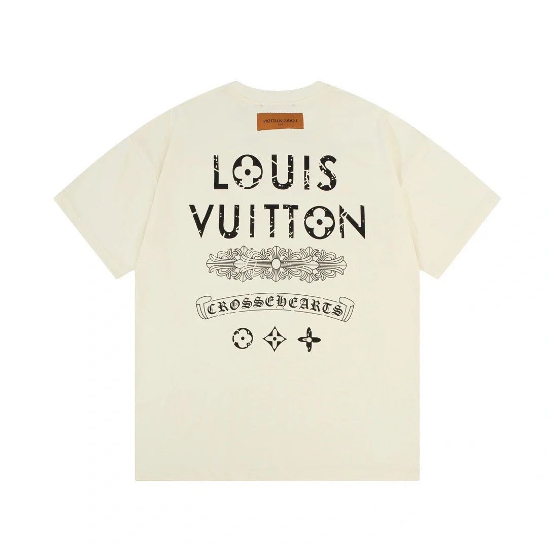 T-shirt à imprimé lettre