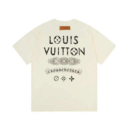 T-shirt à imprimé lettre
