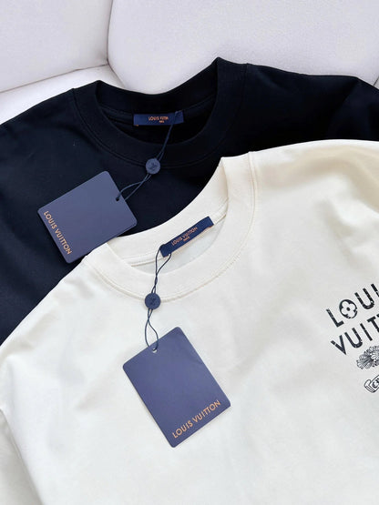 T-shirt à imprimé lettre