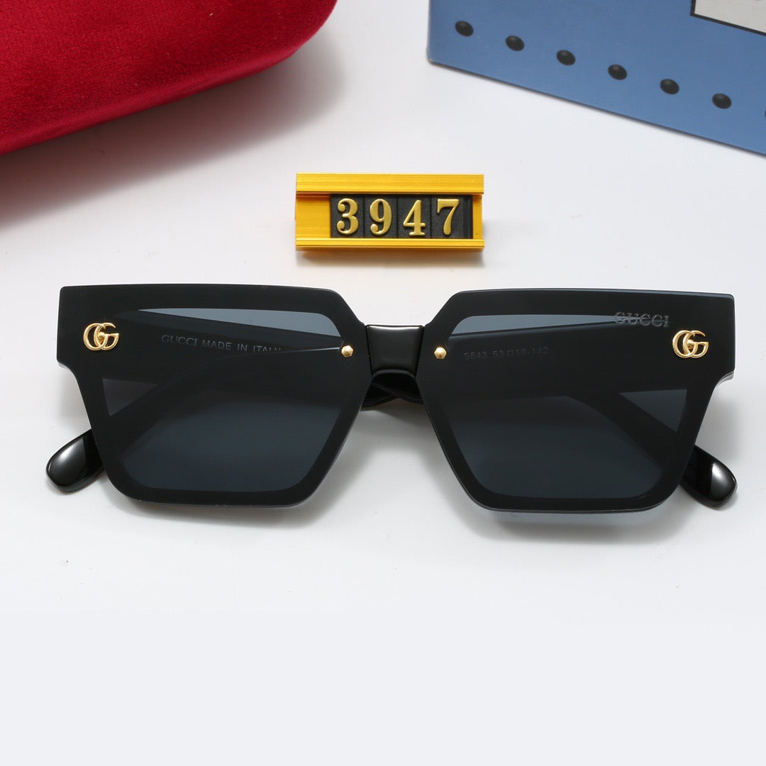 Nouvelles lunettes de soleil neutres cinq couleurs