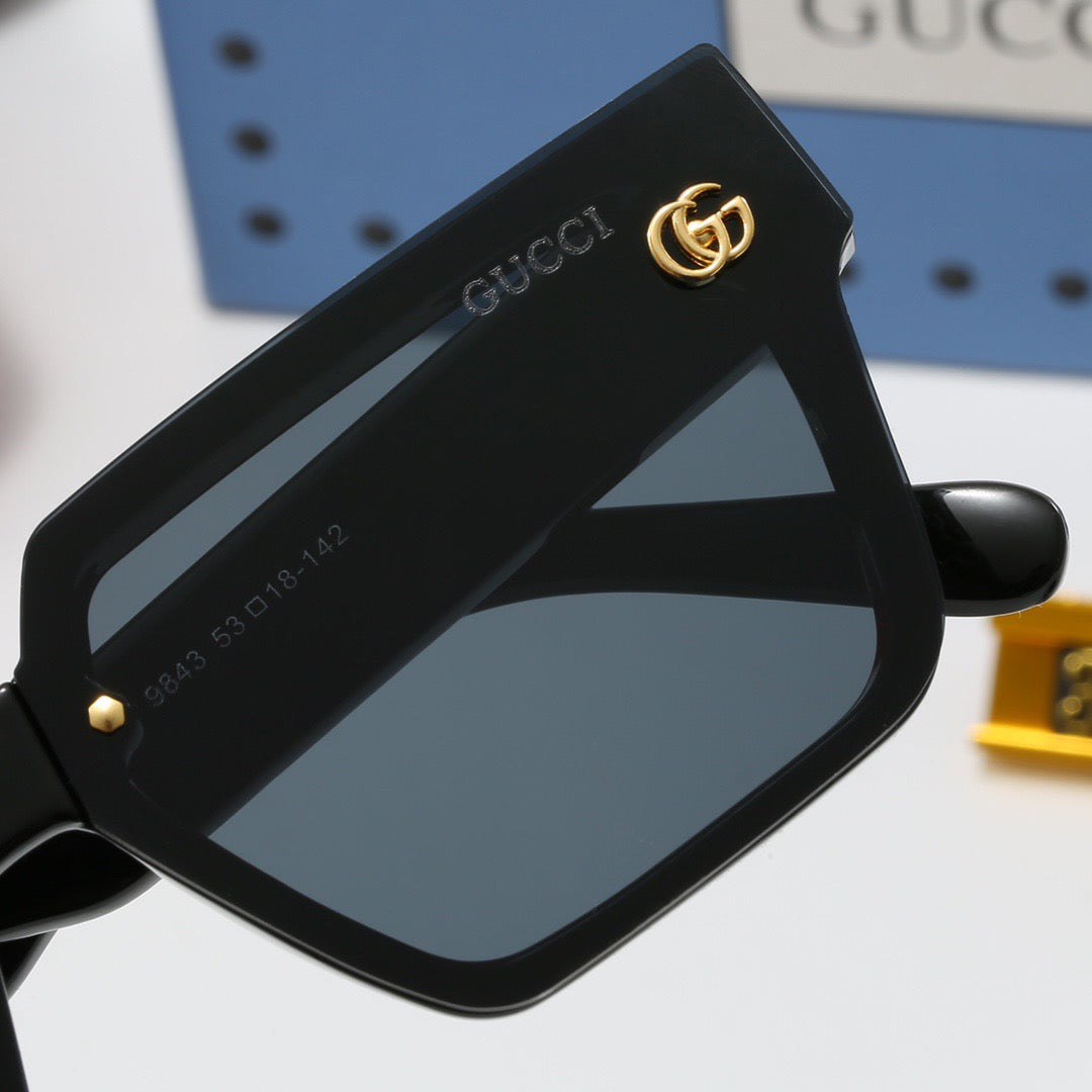 Nouvelles lunettes de soleil neutres cinq couleurs