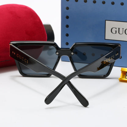 Nouvelles lunettes de soleil neutres cinq couleurs