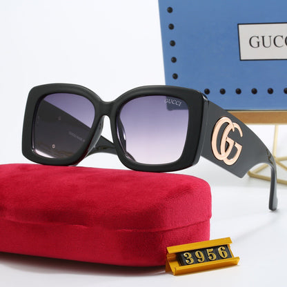 Nouvelles lunettes de soleil universelles G à monture carrée