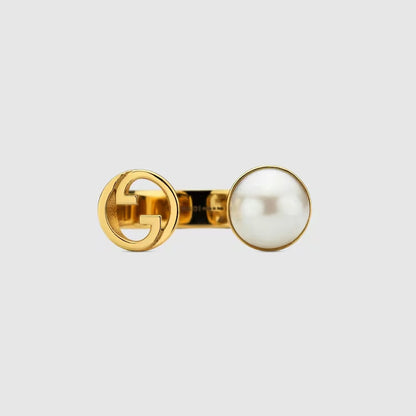 Anillo abierto Blondie Pearl Metal
