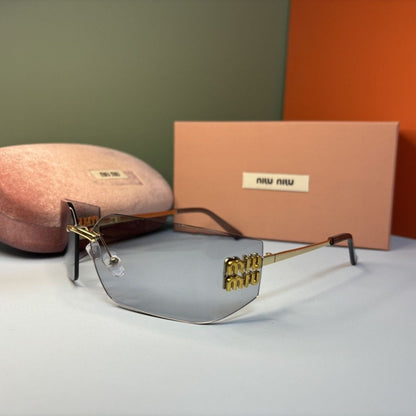 Lunettes de soleil tendance sans monture
