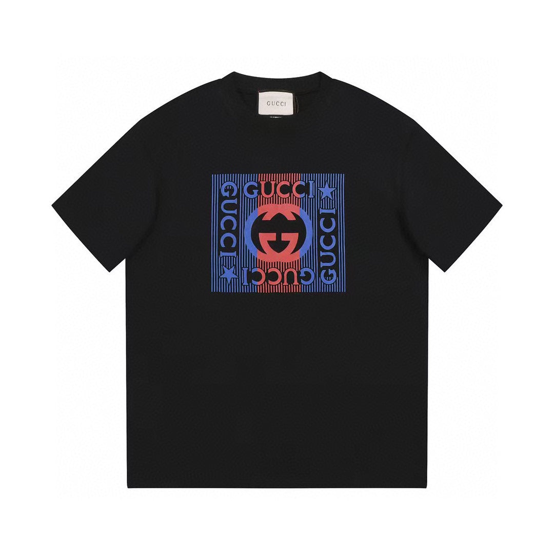T-shirt imprimé carré